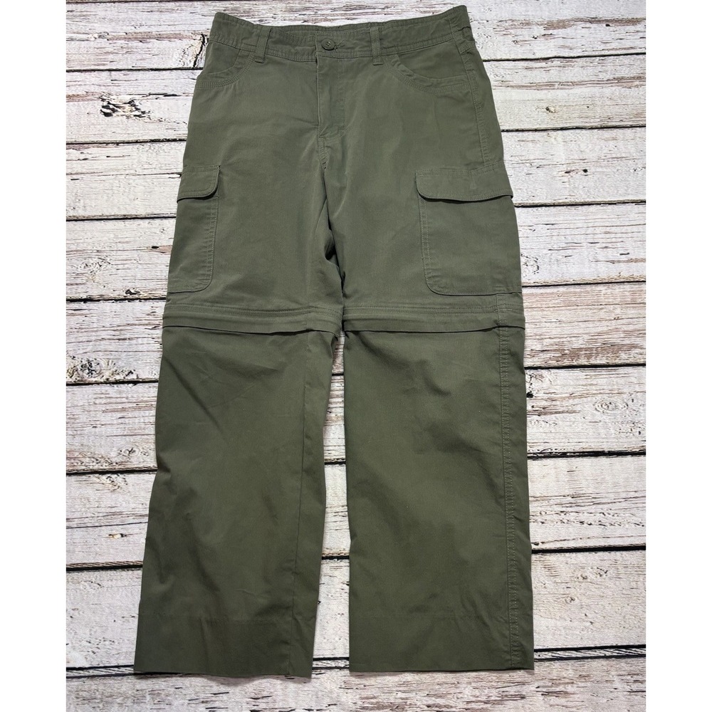 Boy Scouts of America Pants Youth 14 Green Switchback Convertible Uniform Cargo